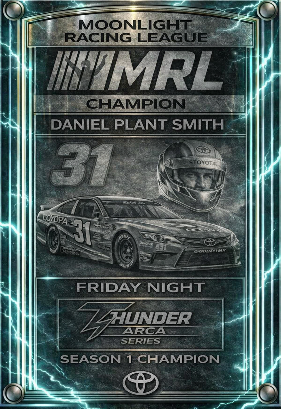 Daniel Plant Smith championship graphic