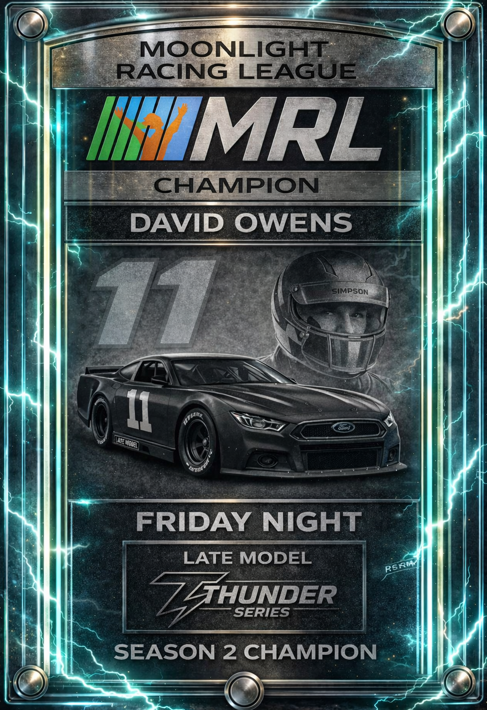 David Owens championship graphic