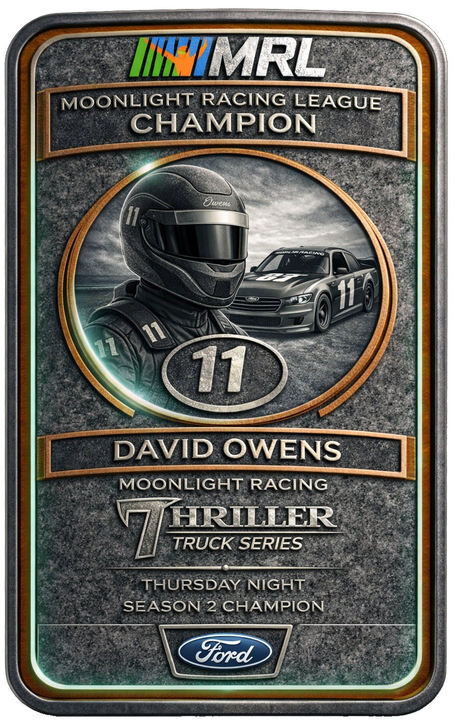 David Owens championship graphic