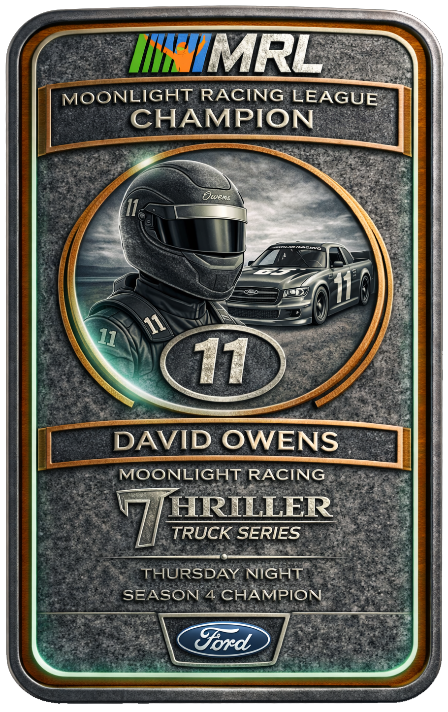 David Owens championship graphic