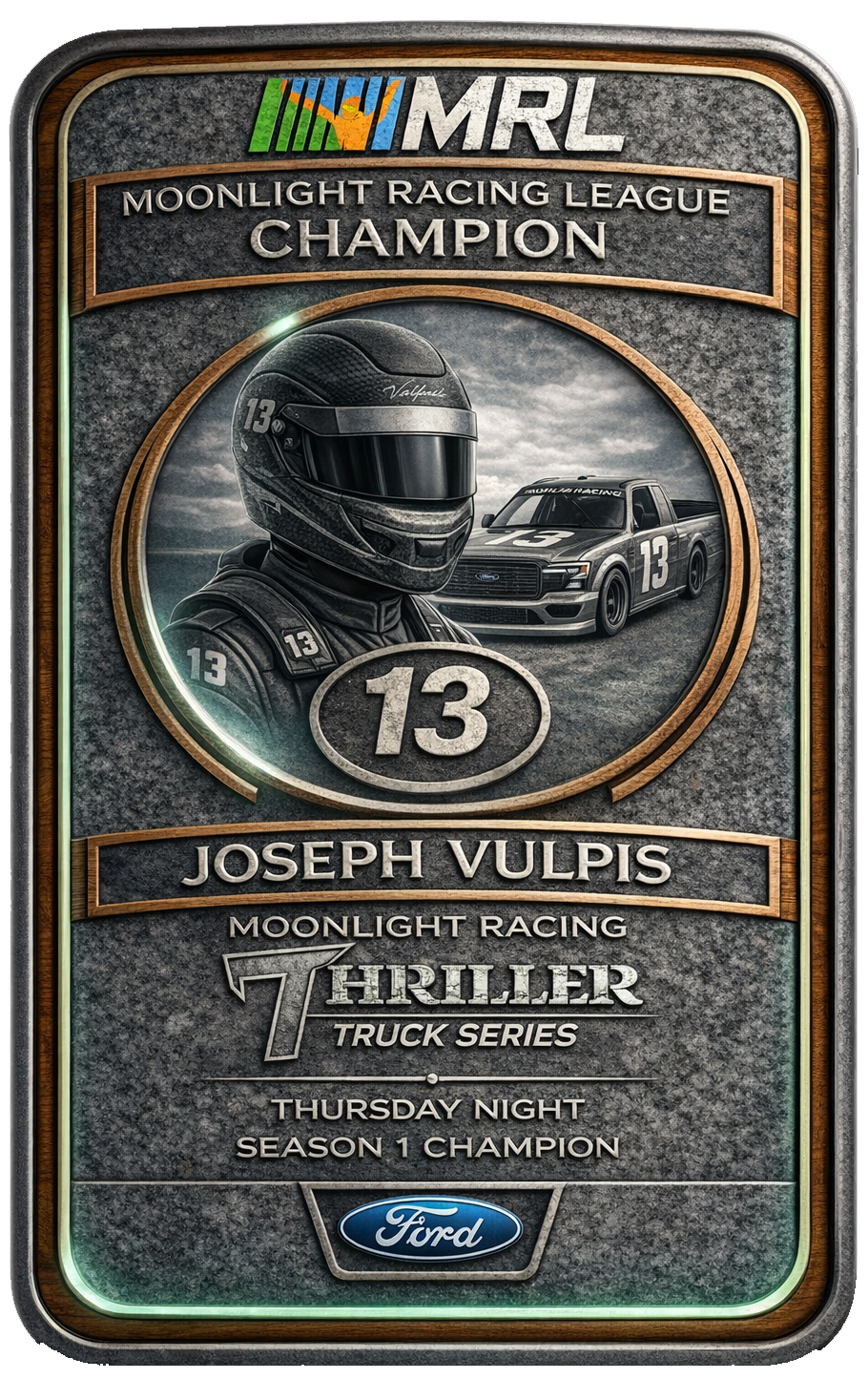 Joseph Vulpis championship graphic