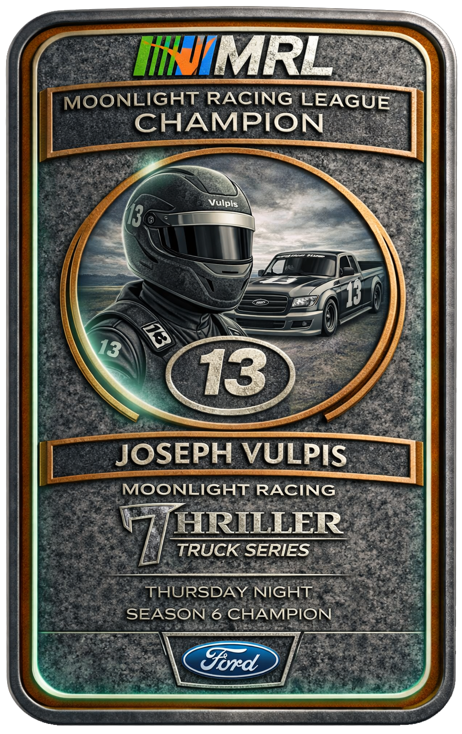 Joseph Vulpis championship graphic